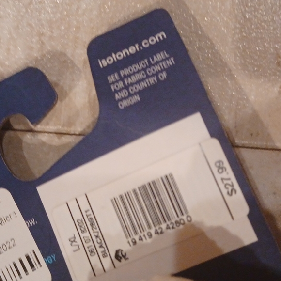 NWT Isotoner Black Fleece Fold-Over Smart Dri Mittens - Picture 4 of 9